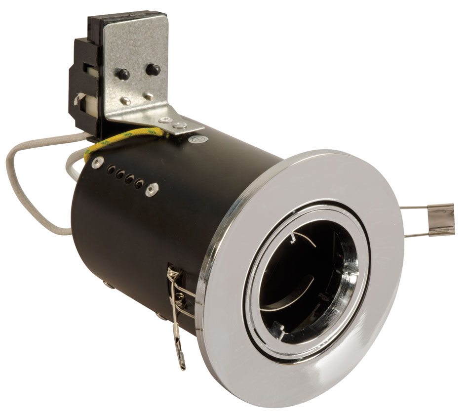 Chrome fire rated downlights discount
