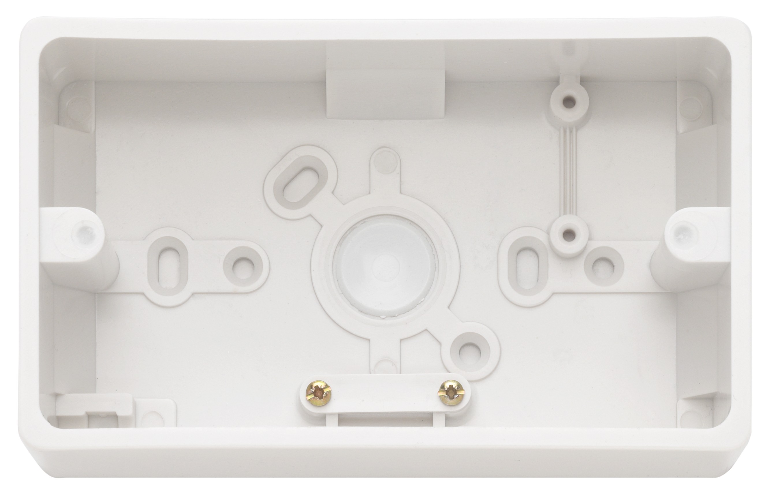 Double Surface Box 47mm (Use With 45A Switch with 3 Position Cable)