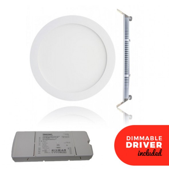 6 Inch LED Panel Downlight White 12w