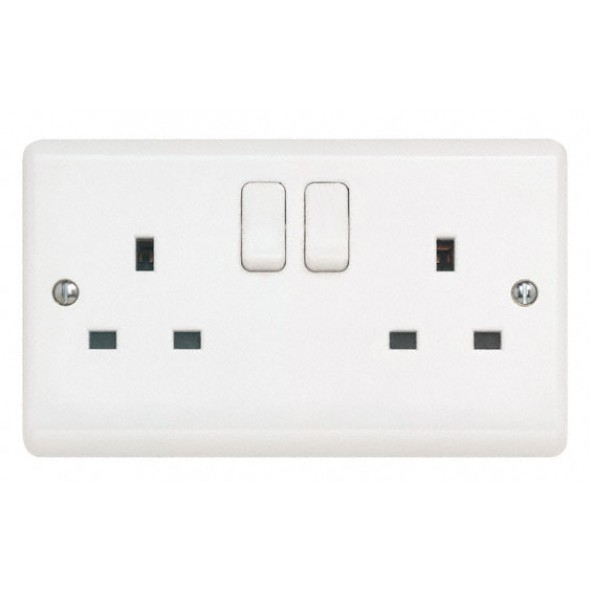 2 Gang 13A DP Switched