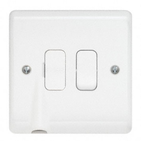 13A DP Switched with Flex Outlet