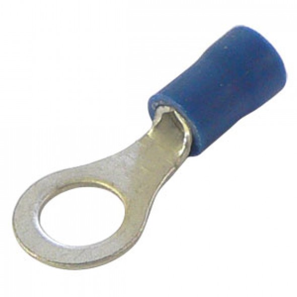 1.50-2.5mm x 8.5mm Blue ring terminal cable lugs