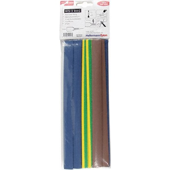 Heat Shrink 12mm-4mm 3:1 shrink ratio Mixed pack