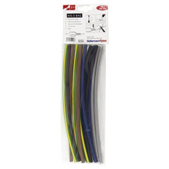 Heat Shrink 6mm-2mm 3:1 shrink ratio Mixed pack