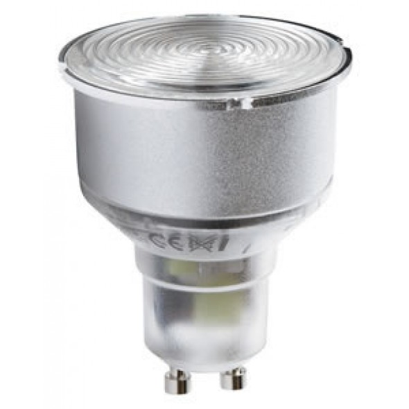 Megaman 9W CFL GU10 Lamps with power lense technology