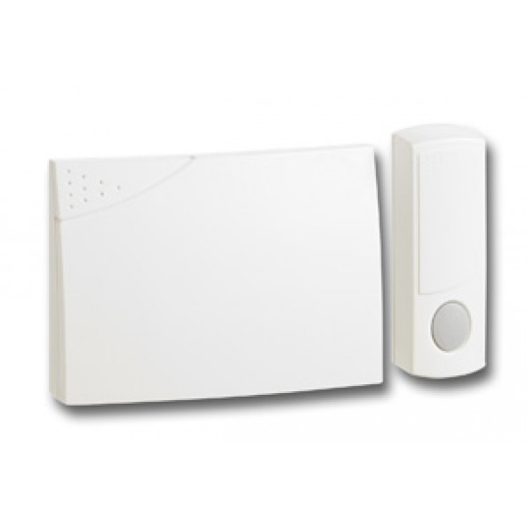 Herald Wirefree Doorchime - White