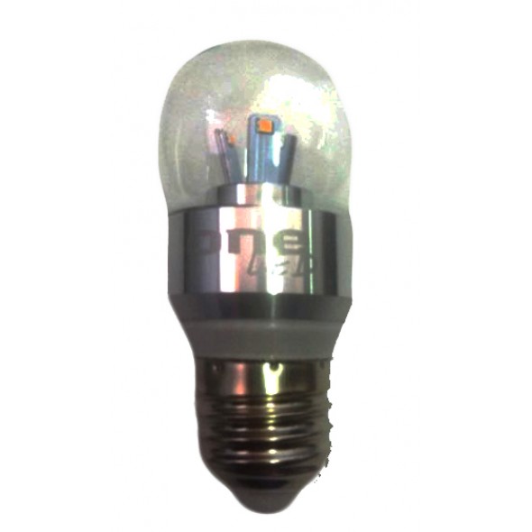 One LED 4W Clear globe E27 Edison Screw LED Lamps