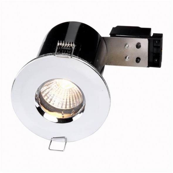 Fire Rated Downlights Bathroom lights Chrome GU10