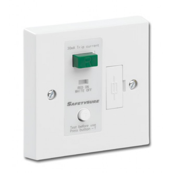 SafetySure White RCD Spur Unit