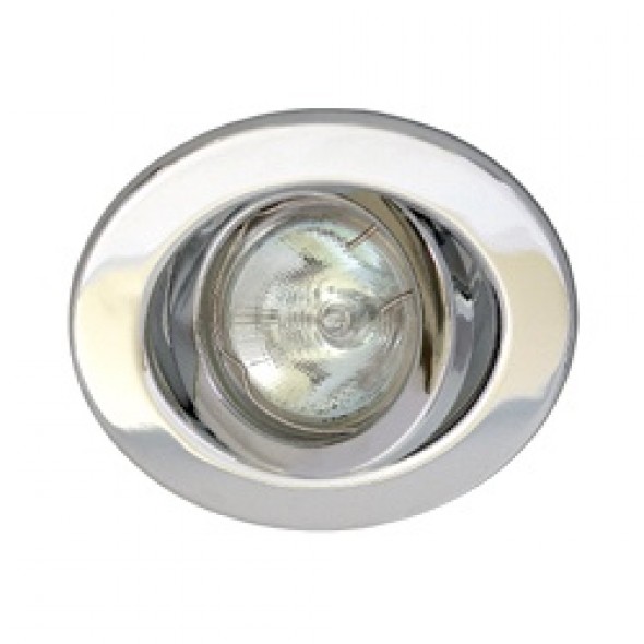 Chrome Tilt GU10 Downlight