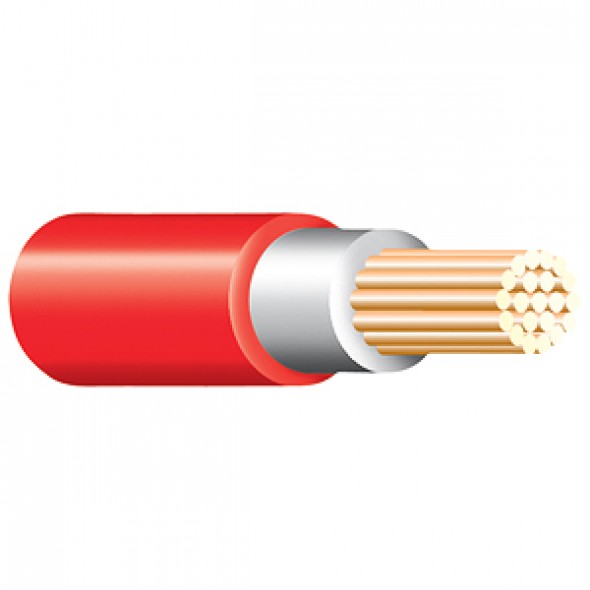 Red Tri Rated Cable Per 100m 0.75mm