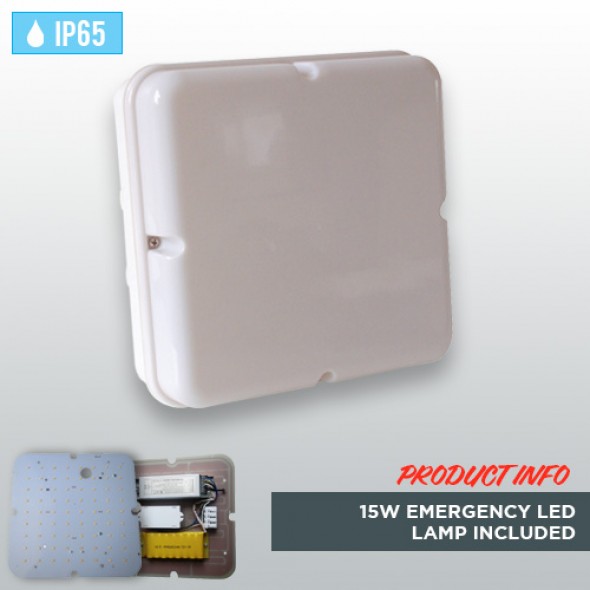 white-square-bulkhead-emergency-led-lamp