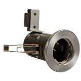 Fire Rated Downlights Satin Chrome GU10