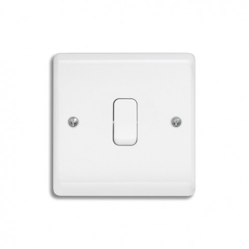 Contactum Aspire A2712 1G 2 Way 6A Single Switch