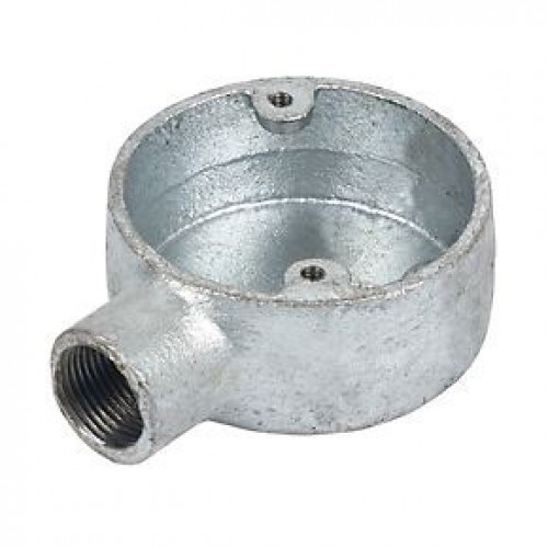 20mm 1 Way Metal Conduit Box