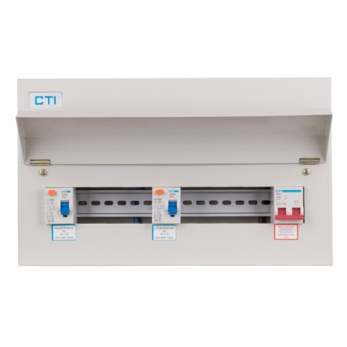 CTI Metal Amendment 3 17th Edition 12 Way Consumer Unit