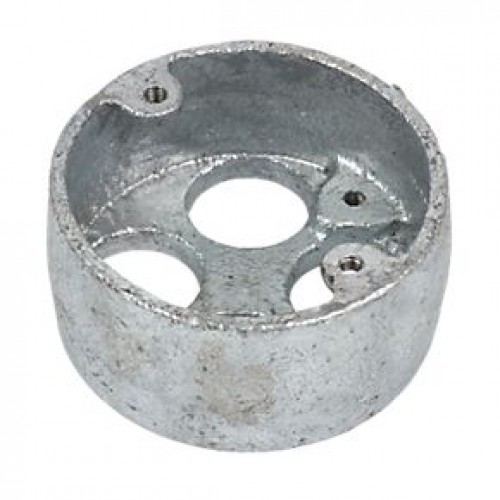 20mm 4 Hole Loop in Metal Conduit Box