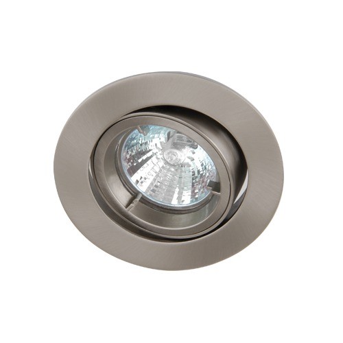 Satin Chrome Tilt Die-Cast GU10 Downlight