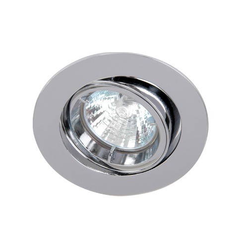 Chrome Die-Cast Tilt Downlight GU10