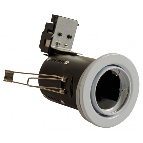 Fire Rated Downlights Tilt White GU10