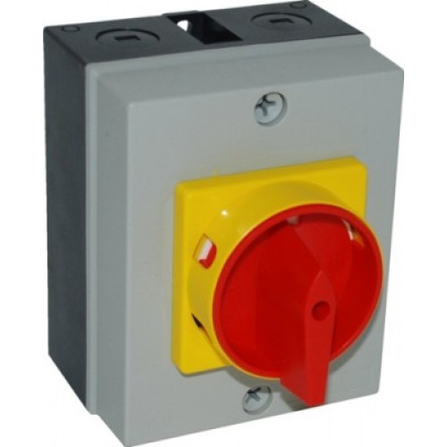 16-20A 3 pole rotary isolator