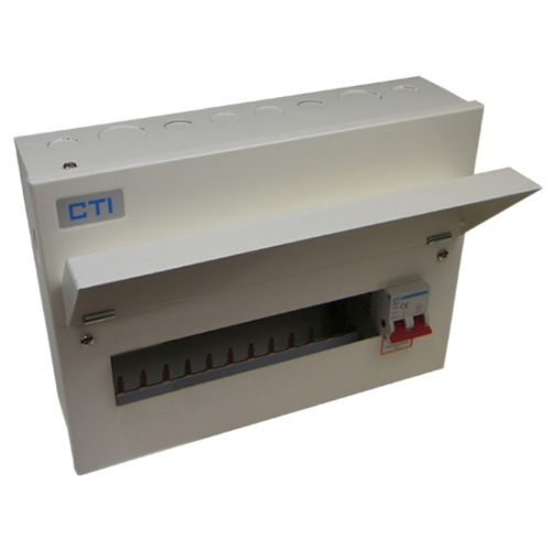 CTI Metal Amendment 3 2 Way Consumer Unit 100A