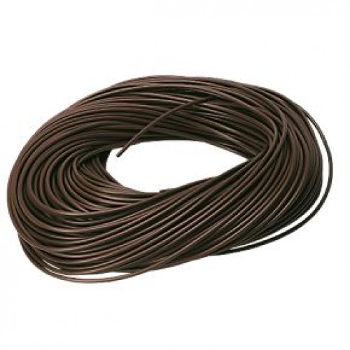 3mm Brown sleeving 100m Drum