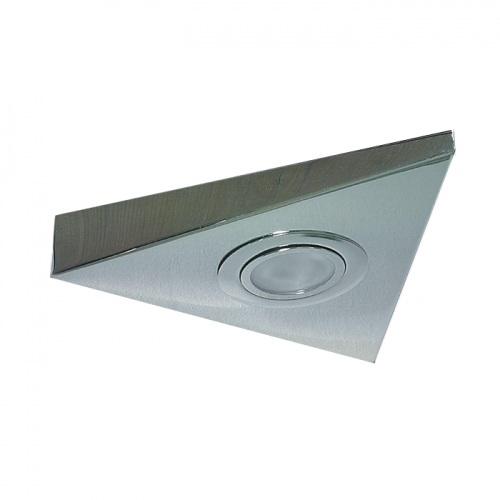 STI01C IP20 Mini Triangular Under Cabinet Fitting in Chrome