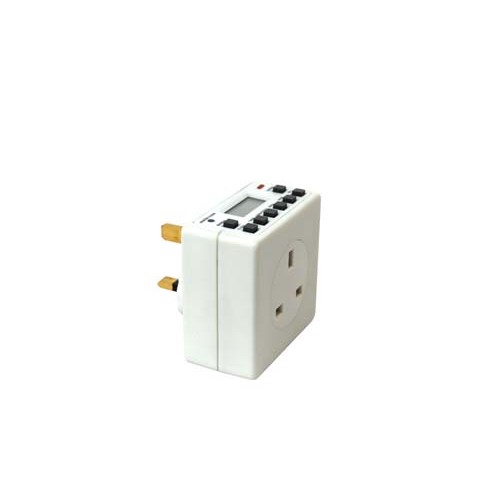 Automatic plug in timer