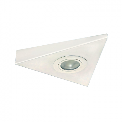 STI01W IP20 Mini Triangular Under Cabinet Fitting in White