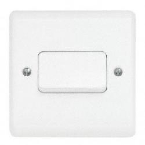 Aspire white 3 pole fan isolator