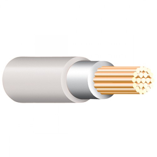 White Tri Rated Cable Per 100m 1.5mm