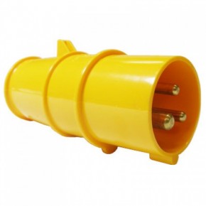 110V Yellow Plug 32Amp 2P + E IP44