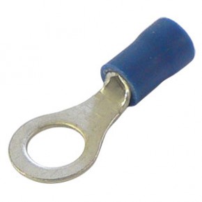 1.50-2.5mm x 8.5mm Blue ring terminal cable lugs
