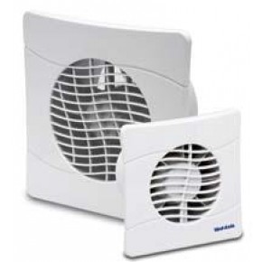 Vent-Axia slimline extractor fan 100mm with timer and shutters