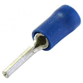 1.50-2.5mm x 9.5mm Blue wire pin terminal cable lugs