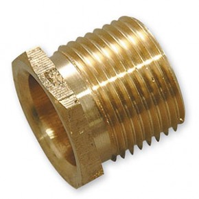 25mm Conduit Male Brass Bush Long