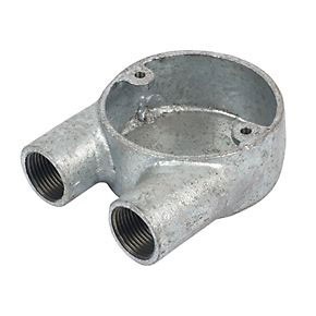 20mm 2 Way U Box Metal Conduit 