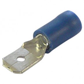 1.50-2.5mm x 6.3mm Push on male terminal cable lugs