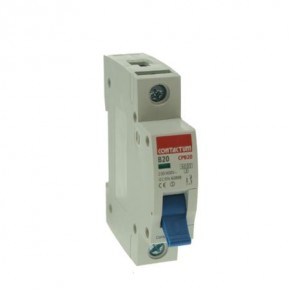 20A SP B Curve Type MCB 6 KA