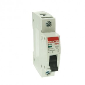 40A SP B Curve Type MCB 6 KA