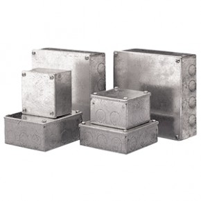 Pre galv Steel Adaptable Box 75 x 75 x 37.5